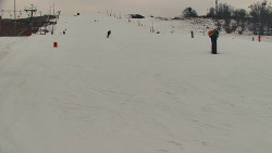 Sjezdovka skiareálu Hlubočky