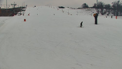 Sjezdovka skiareálu Hlubočky