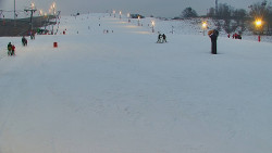 Sjezdovka skiareálu Hlubočky