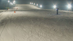 Sjezdovka skiareálu Hlubočky