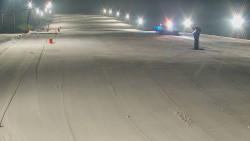 Sjezdovka skiareálu Hlubočky