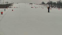 Sjezdovka skiareálu Hlubočky