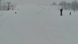 Sjezdovka skiareálu Hlubočky