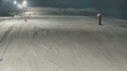 Sjezdovka skiareálu Hlubočky