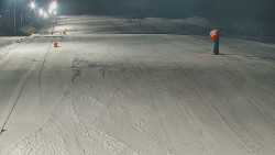 Sjezdovka skiareálu Hlubočky