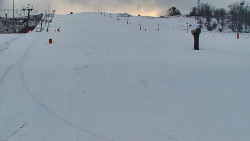 Sjezdovka skiareálu Hlubočky