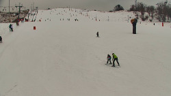 Sjezdovka skiareálu Hlubočky