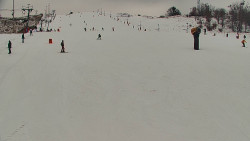 Sjezdovka skiareálu Hlubočky