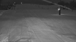 Sjezdovka skiareálu Hlubočky