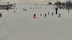 Sjezdovka skiareálu Hlubočky