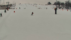 Sjezdovka skiareálu Hlubočky