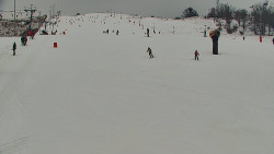 Sjezdovka skiareálu Hlubočky