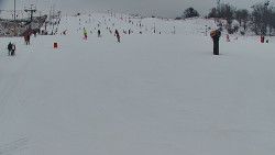 Sjezdovka skiareálu Hlubočky