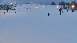 Sjezdovka skiareálu Hlubočky