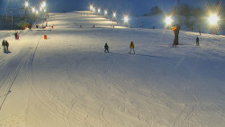 Sjezdovka skiareálu Hlubočky