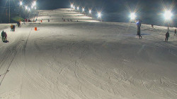 Sjezdovka skiareálu Hlubočky