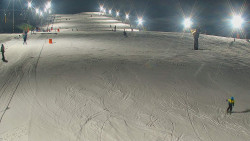 Sjezdovka skiareálu Hlubočky