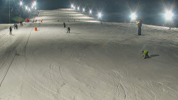 Sjezdovka skiareálu Hlubočky