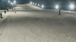 Sjezdovka skiareálu Hlubočky