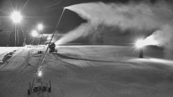 Sjezdovka skiareálu Hlubočky