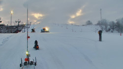 Sjezdovka skiareálu Hlubočky