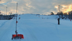 Sjezdovka skiareálu Hlubočky