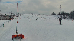 Sjezdovka skiareálu Hlubočky