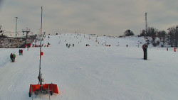 Sjezdovka skiareálu Hlubočky