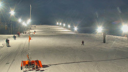 Sjezdovka skiareálu Hlubočky