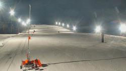 Sjezdovka skiareálu Hlubočky