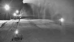 Sjezdovka skiareálu Hlubočky