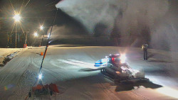 Sjezdovka skiareálu Hlubočky