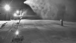 Sjezdovka skiareálu Hlubočky