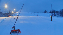 Sjezdovka skiareálu Hlubočky