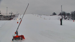 Sjezdovka skiareálu Hlubočky