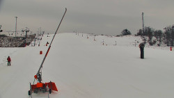 Sjezdovka skiareálu Hlubočky