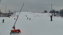 Sjezdovka skiareálu Hlubočky