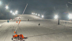 Sjezdovka skiareálu Hlubočky