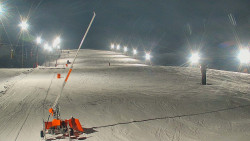 Sjezdovka skiareálu Hlubočky