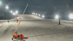 Sjezdovka skiareálu Hlubočky