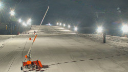 Sjezdovka skiareálu Hlubočky