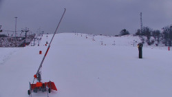 Sjezdovka skiareálu Hlubočky