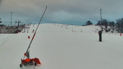 Sjezdovka skiareálu Hlubočky