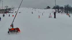 Sjezdovka skiareálu Hlubočky