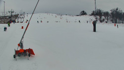 Sjezdovka skiareálu Hlubočky