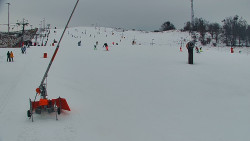 Sjezdovka skiareálu Hlubočky