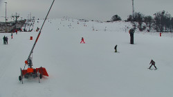 Sjezdovka skiareálu Hlubočky