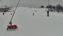 Sjezdovka skiareálu Hlubočky