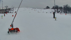 Sjezdovka skiareálu Hlubočky