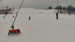 Sjezdovka skiareálu Hlubočky